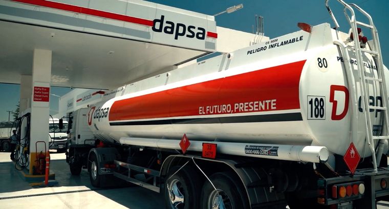 Red de estaciones de servicio Dapsa Foto: Dapsa