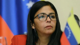 Delcy Rodríguez, presidenta interina de Venezuela.