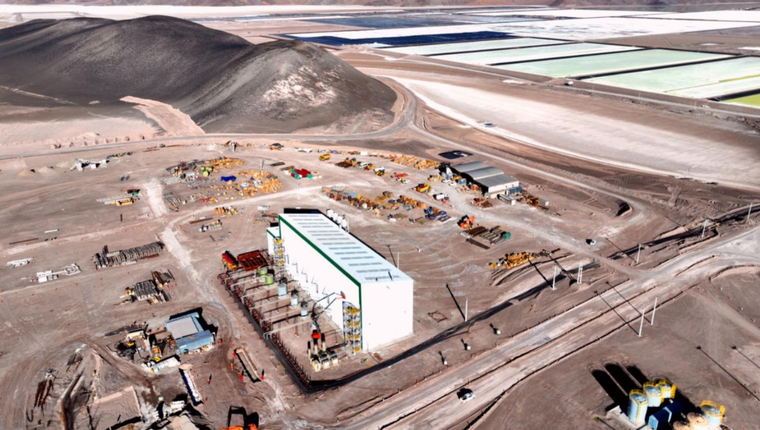 Explotación de litio en Fiambalá, Catamarca.