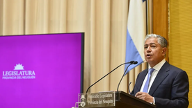 Rolando Figueroa, gobernador de Neuquén.