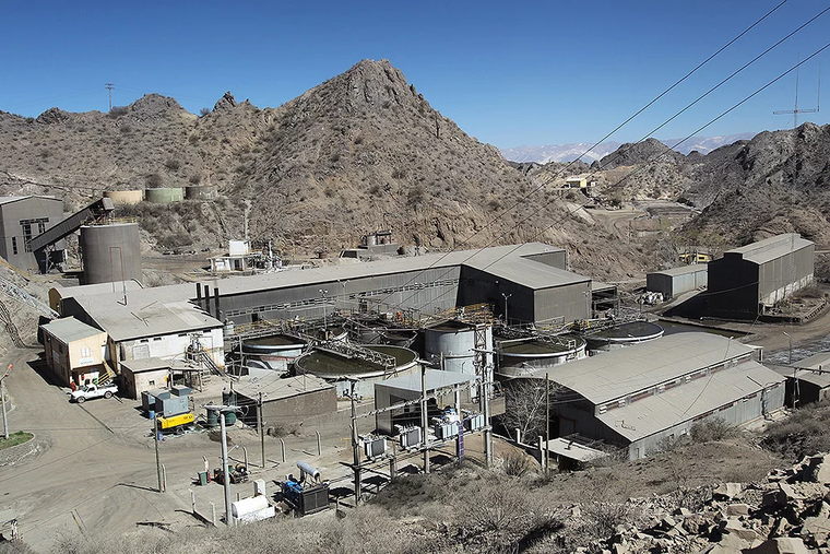 Yacimiento de YMAD, en Catamarca.