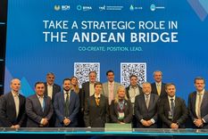 Las autoridades mendocinas presentaron el Andean Bridge en Toronto.