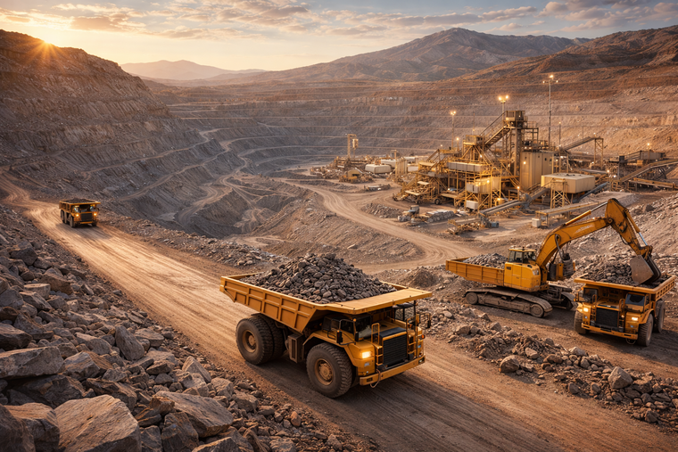 Operación minera IA