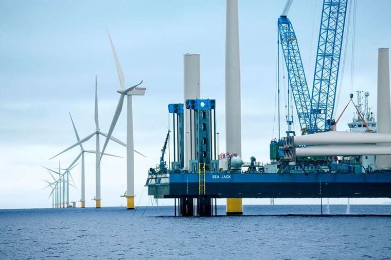 El gobierno de Trump libra una batalla contra los parques marinos de energía eólica.