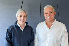 El ministro de Economía, Luis Caputo, junto al gobernador de Neuquén, Raúl Figueroa.Foto: Gobierno de Neuquén