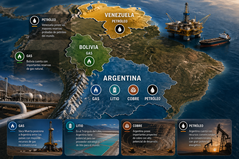 Argentina es potencia en recursos naturales. La política debería acompañar a largo plazo.