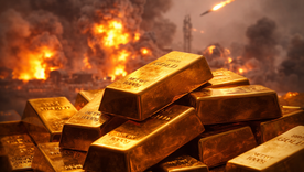 Oro en precio máximo: el mercado proyecta un salto por encima de US$ 5.600 si escala la guerra