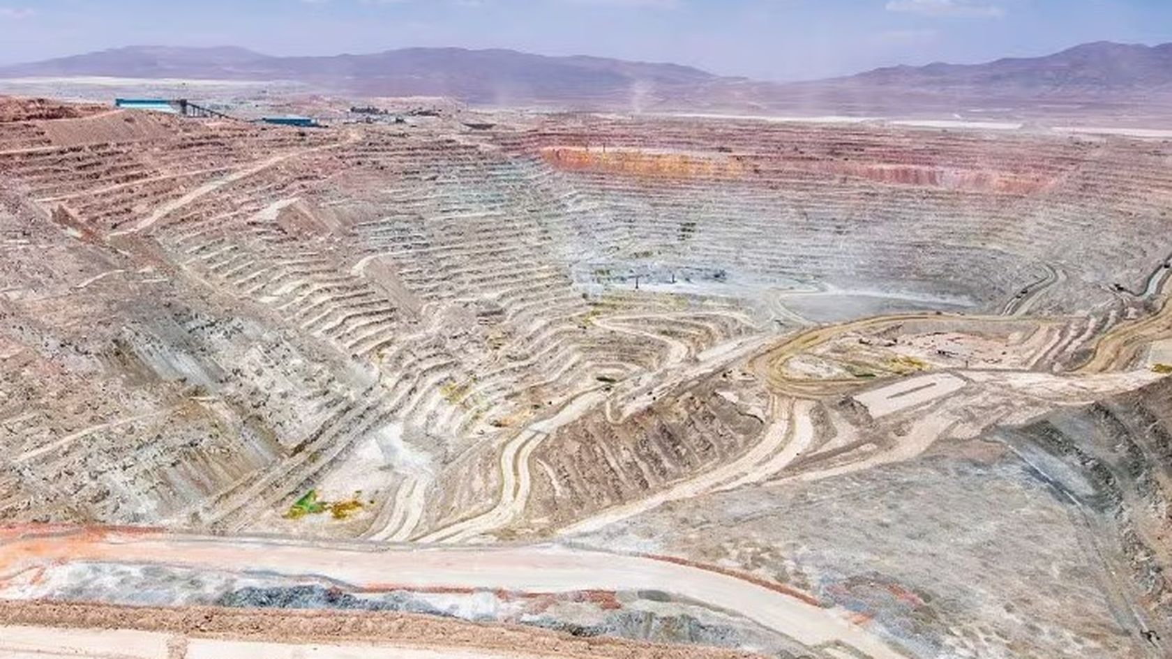 Escondida, la mayor productora de cobre del mundo.