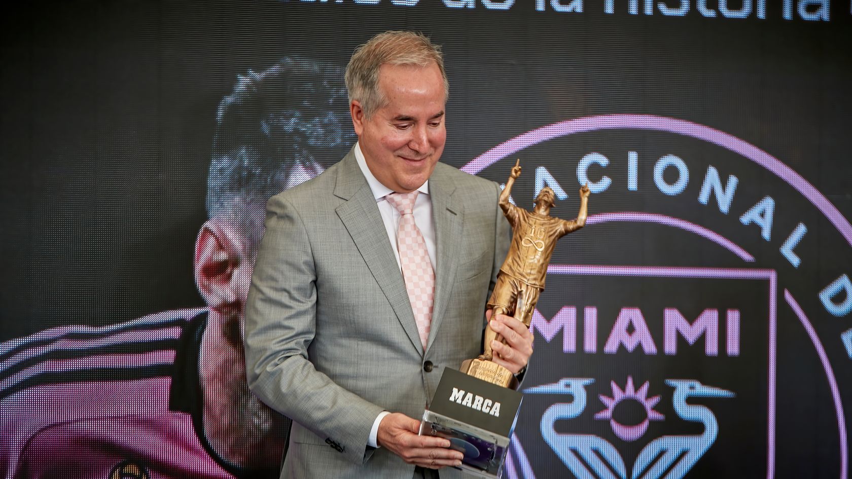 El presidente del Inter de Miami, Jorge Mas.