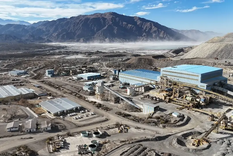 La mina Alumbrebra, en la Provincia de Catamarca. La mina Alumbrebra, en la Provincia de Catamarca.