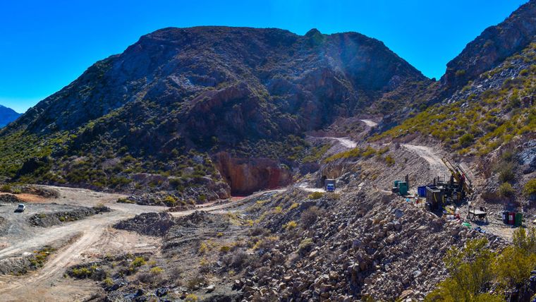 Mina de oro de Hualilán, en San Juan. Mina de oro de Hualilán, en San Juan.