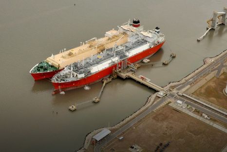 Planta regasificadora instalada en la terminal de Escobar