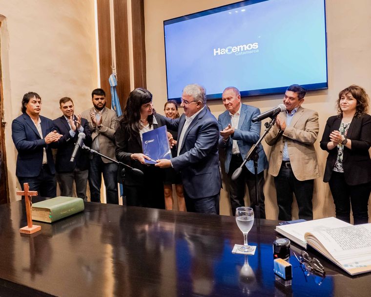 Regalado asumió como ministra de Minería de Catamarca