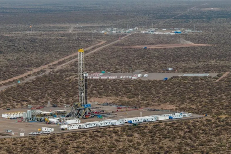 La perforación se realizó en Loma Jarillosa Este La perforación se realizó en Loma Jarillosa Este