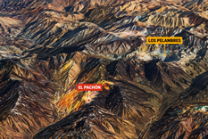 La cercanía de El Pachón y la mina de cobre Pelambres, en la frontera.