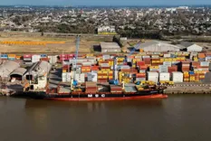 La Terminal portuaria de Rosario.