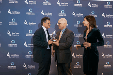 El reconocimiento a Galuccio se realizó en el marco de la Argentina Week, en Nueva York