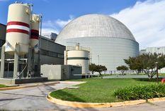 El Complejo Nuclear Atucha, centro argentino donde funcionan las centrales nucleares Atucha I y II. Foto: Banco Nación
