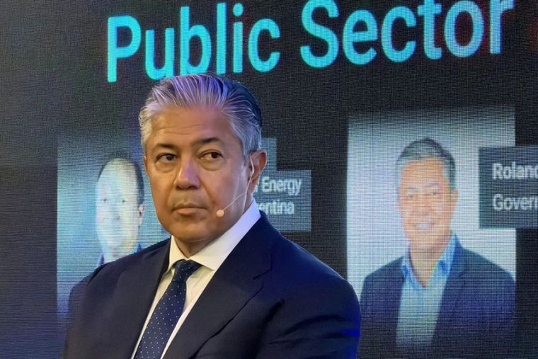 Rolando Figueroa, gobernador de Neuquén. Rolando Figueroa, gobernador de Neuquén.