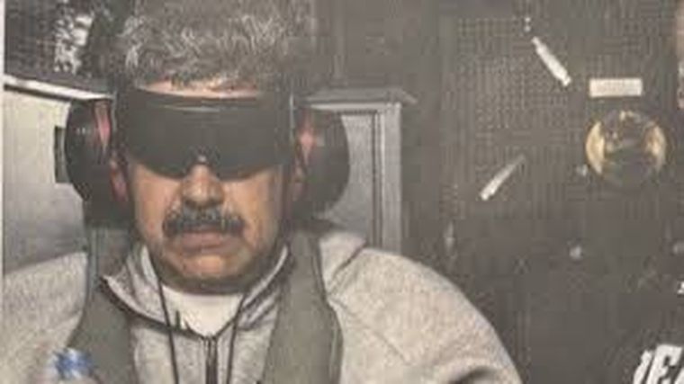 Nicolás Maduro, presidente de Venezuela, fue detenido por Estados Unidos.