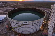 proyecto vmos avanza con la prueba del tanque de almacenamiento en allen, rio negro