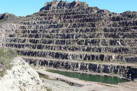 La mina funcionó hasta que empezó a ser más barato importar el uranio, en los 90. Foto: web La mina funcionó hasta que empezó a ser más barato importar el uranio, en los 90. Foto: web