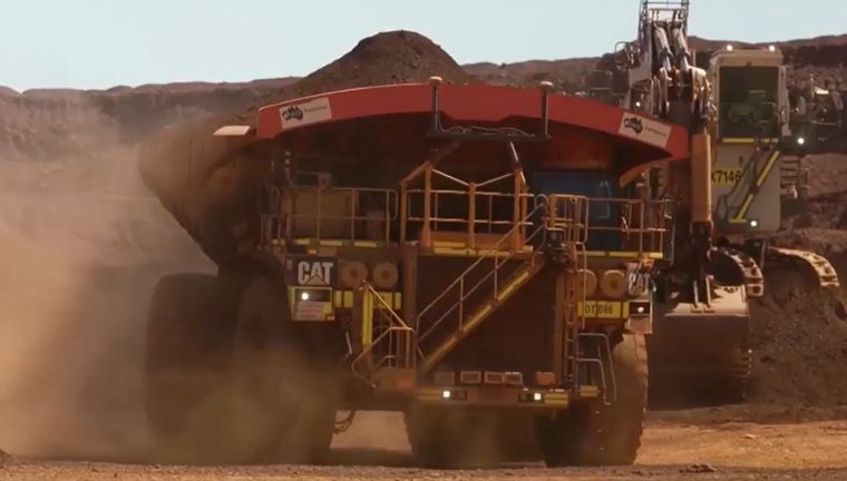 camion captura video fortescue