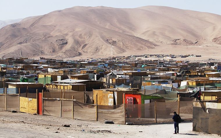 La falta de agua es crítica en la localidad chilena de Alto Hospicio