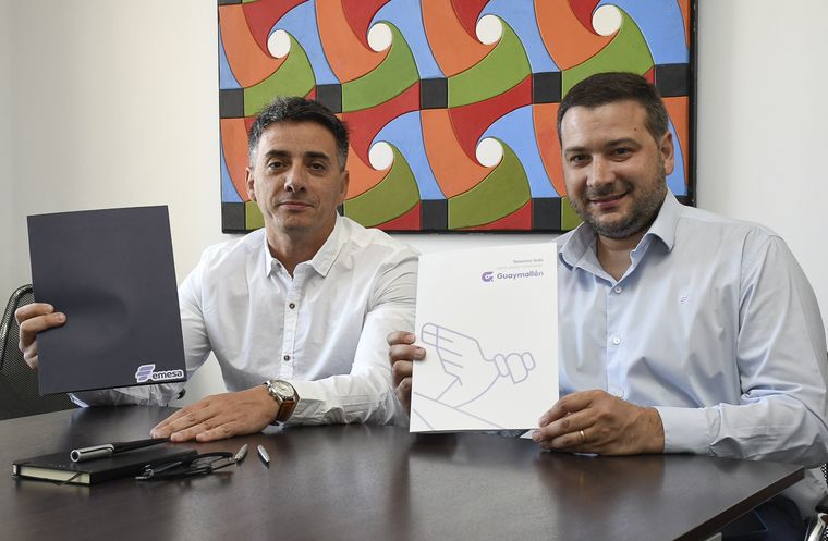 El proyecto se formalizó a partir de un convenio firmado entre el intendente Marcos Calvente y el gerente general de Emesa, Mauricio Pinti. El proyecto se formalizó a partir de un convenio firmado entre el intendente Marcos Calvente y el gerente general de Emesa, Mauricio Pinti.