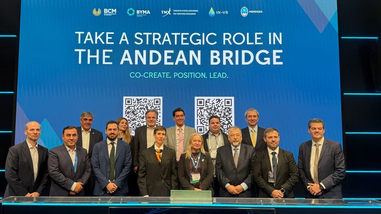 Las autoridades mendocinas presentaron el Andean Bridge en Toronto.