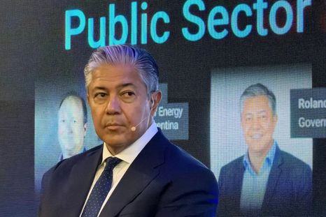 Rolando Figueroa, gobernador de Neuquén. Rolando Figueroa, gobernador de Neuquén.