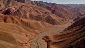 El yacimiento de El Pachón, en San Juan.