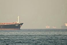 Fotografía de archivo del transporte marítimo en el estrecho de Ormuz, que ahora se ha paralizado.