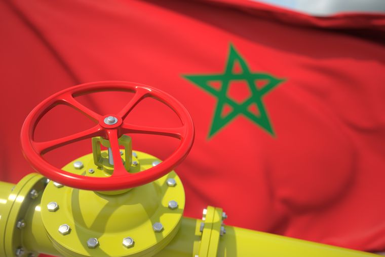 El gasoducto que une Marruecos con España atraviesa el Estrecho de Gibraltar. El gasoducto que une Marruecos con España atraviesa el Estrecho de Gibraltar.