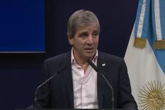 El ministro de Economía, Luis Caputo.