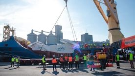 El proyecto VMOS no se detiene: llegaron anclas y cadenas gigantes para la terminal offshore en Punta Colorada