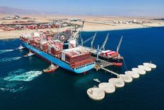 El Puerto de Mejillones, en Chile, aparece como salida del concentrado de cobre de Taca Taca.