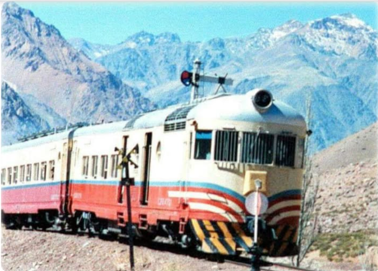 El Ferrocarril Trasandino unió Argentina con Chile hasta 1984.
