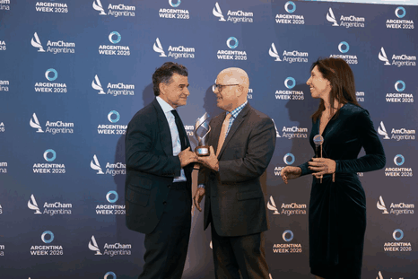 El reconocimiento a Galuccio se realizó en el marco de la Argentina Week, en Nueva York El reconocimiento a Galuccio se realizó en el marco de la Argentina Week, en Nueva York