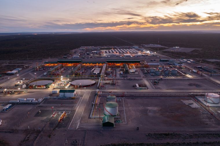 Tecpetrol alcanzó un récord de producción de shale gas de 24 millones de m3/día. Foto: Tecpetrol
