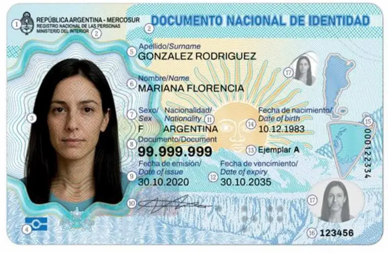 Cómo es el nuevo DNI