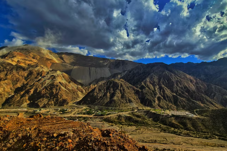Mina de Gualcamayo, en San Juan. Mina de Gualcamayo, en San Juan.