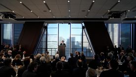 El presidente Javier Milei inauguró, a su estilo el encuentro en Nueva York