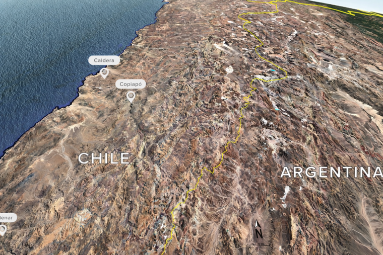 El distrito Vicuña considera proyectos binacionales entre Argentina y Chile.