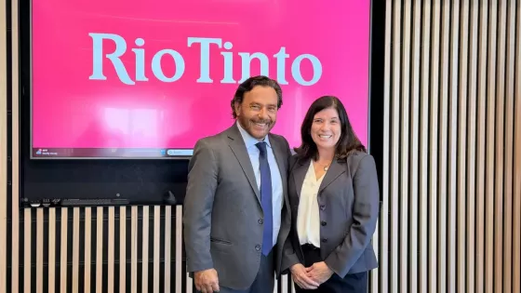 Sáenz anunció el inicio de las exportaciones de litio de Rio Tinto desde Salta.
