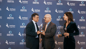 El reconocimiento a Galuccio se realizó en el marco de la Argentina Week, en Nueva York