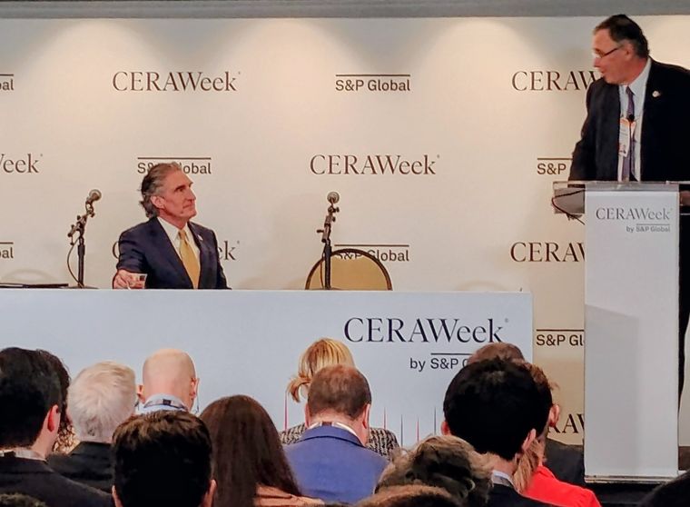 CERAWeek 2026, la feria enegética que se desarrola en Houston. CERAWeek 2026, la feria enegética que se desarrola en Houston.