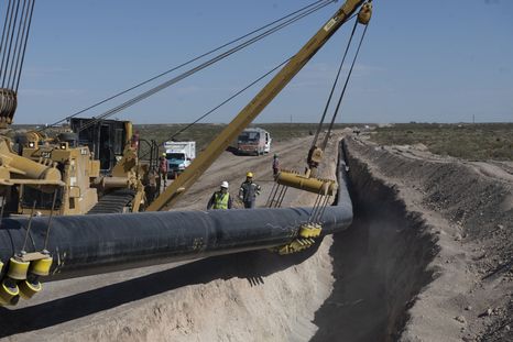 El gas de Vaca Muerta está llamado a abastecer la creciente demanda de energía de Brasil, ahora a través de Bolivia, hasta que se construya otro gasoducto. Foto: Telam