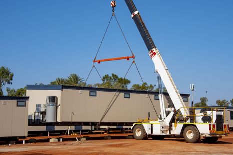 Una construcción modular como las que se usará Vicuña en su proyecto de San Juan, el maypr de cobre del país. Una construcción modular como las que se usará Vicuña en su proyecto de San Juan, el maypr de cobre del país.