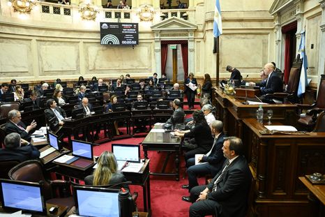 La votación apenas se apartó de la disciplina partidaria. La votación apenas se apartó de la disciplina partidaria.